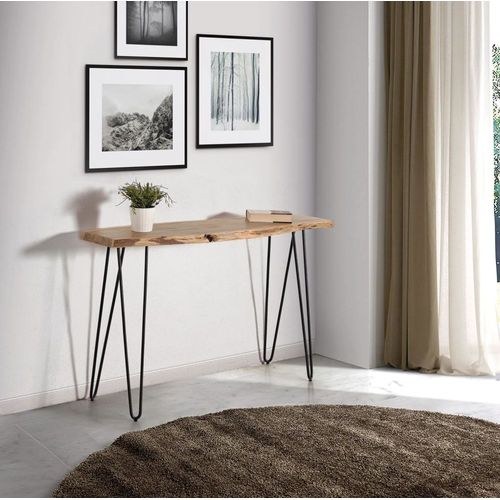 Console En Bois D'acacia Massif