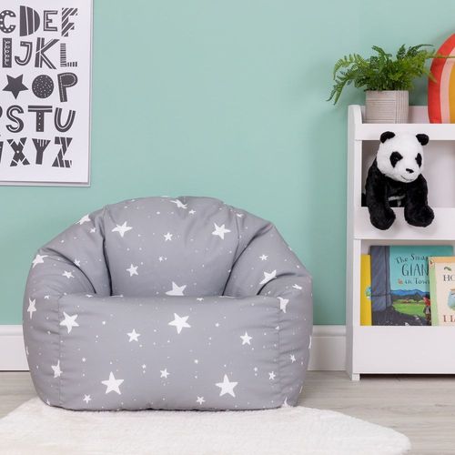 Pouf Fauteuil Enfant Gris