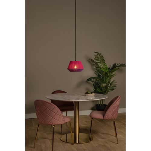 Suspension Coton 1 Lumière Rose