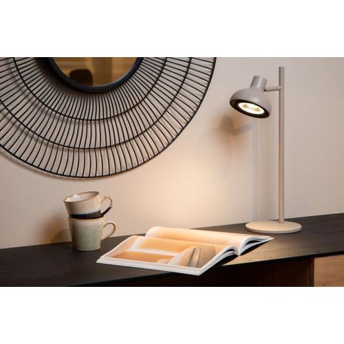 Lampe De Table Métal Crème