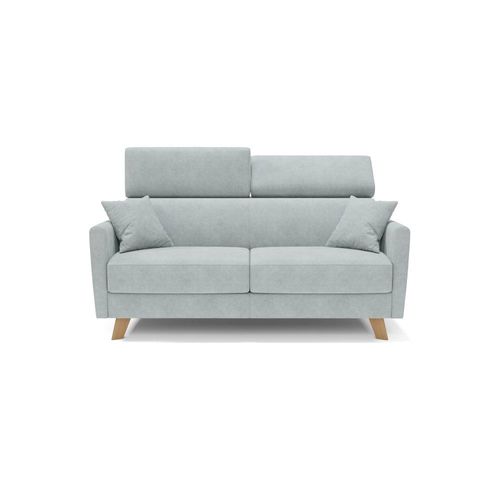 Canapé Convertible Avec Têtières Réglables 200 Cm Vert