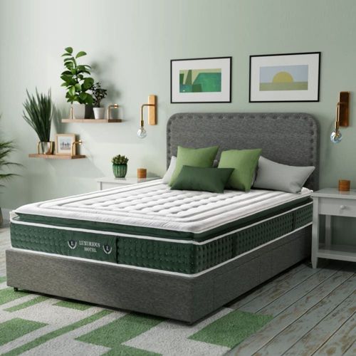 Matelas à mémoire de forme 33 cm soutien mi ferme 180x200 cm