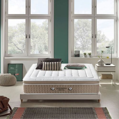 Matelas à mémoire de forme 33 cm soutien mi ferme 180x200 cm