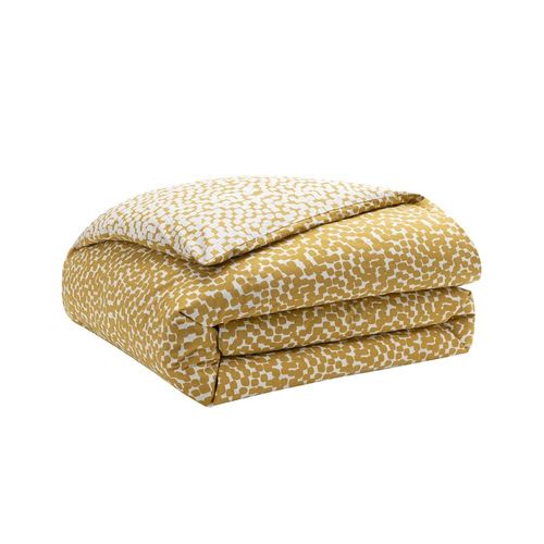 Parure De Lit En Bambou Jaune 260x240cm