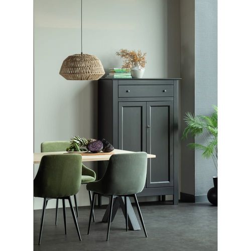 Pied De Table En Métal Noir