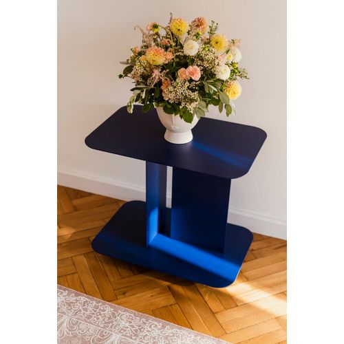 Table D'appoint Avec Roulettes En Acier, Myrtille