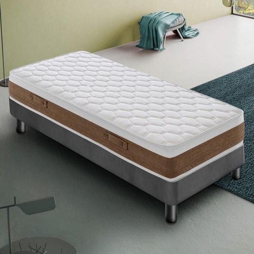 Matelas ressorts ensachés et mémoire de forme 90x200 epaisseur 23 cm