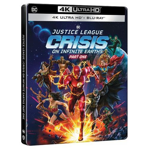 Justice League : Crisis On Infinite Earths - Partie 1 - 4k Ultra Hd + Blu-Ray - Édition Boîtier Steelbook