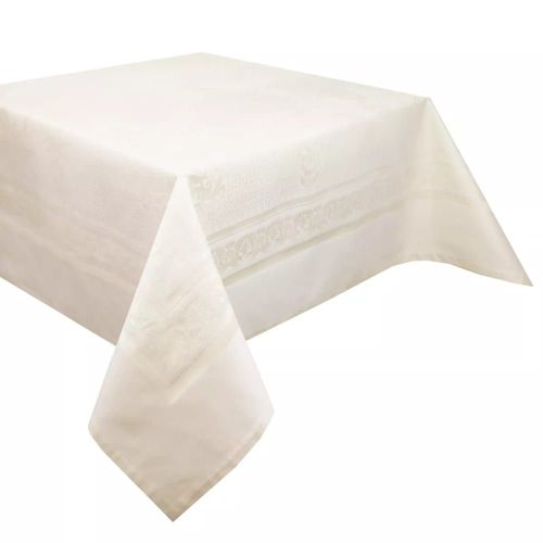 Nappe Pur Coton Ivoire 190x250 Cm