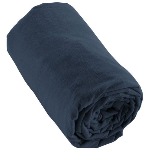 Drap Housse Flanelle De Coton Uni 140x190 +30 Cm