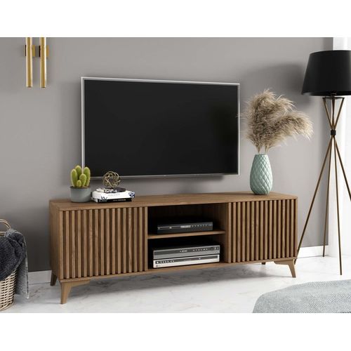 Meuble Tv Style Contemporain 150 Cm Bois