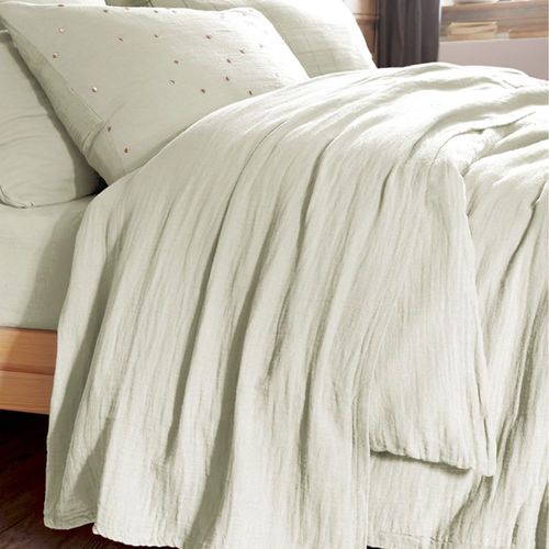 Drap Plat Gaze De Coton Uni 240x300 Cm