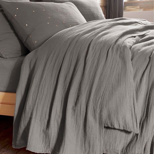 Drap Plat Gaze De Coton Uni 240x300 Cm