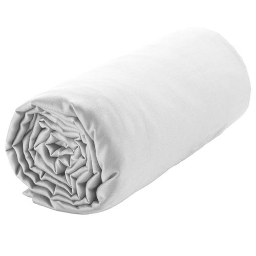 Drap Housse Satin De Coton Uni 160x200 Cm