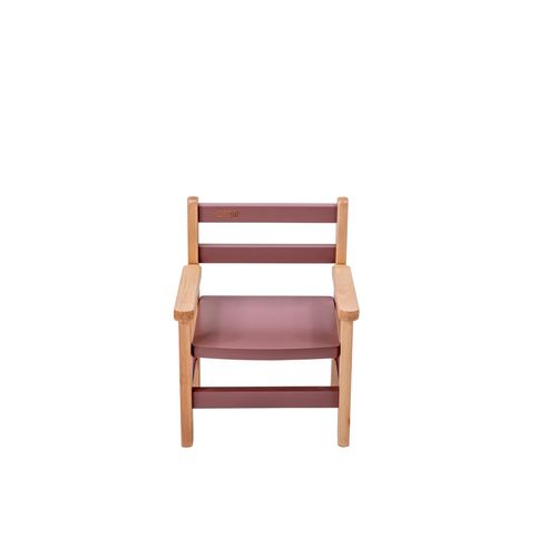 Petit Fauteuil Avec Accoudoirs Hybride Vieux Rose