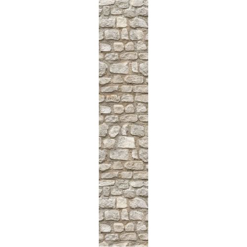 Papier Peint mur de pierre grise 300x60cm