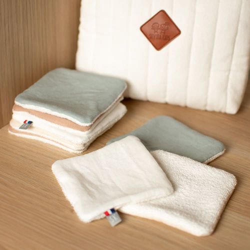 Lingettes Bébé Lavables En Lin