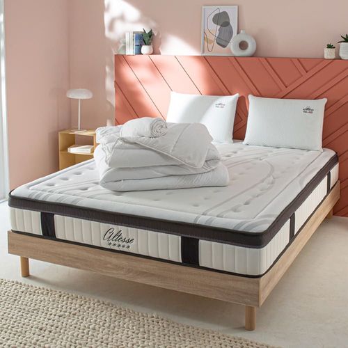 Prêt à dormir mémoire de forme h26 140x200 cm