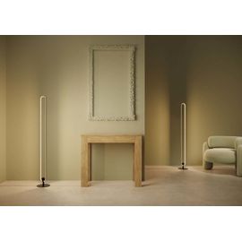 Console Extensible 90x42/198 Cm Effet Bois Chêne Nature