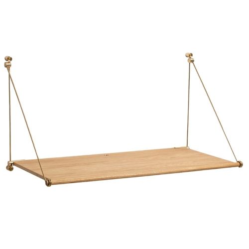 Bureau Pliable De Design En Bois De Chêne
