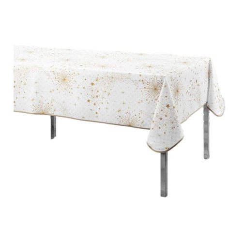 Nappe Rectangle Antitache Illumination Blanc 150 X 240 Cm