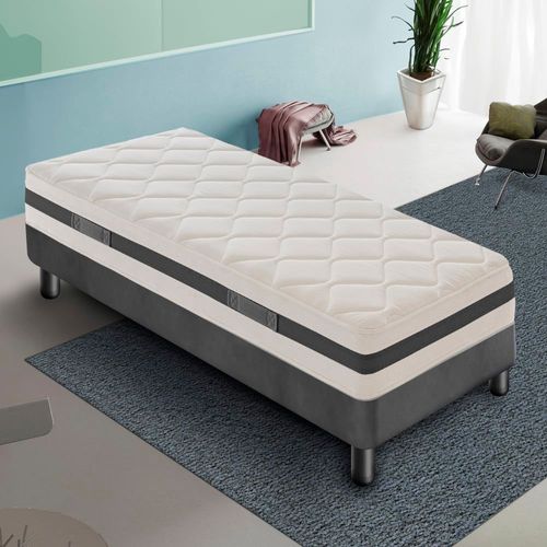 Matelas à ressorts ensachés 90x200 epaisseur 21 cm