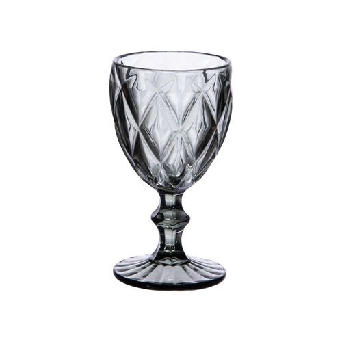 Boite De 6 Verres À Pied 25 Cl Gris