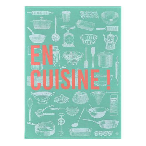 Torchon En Coton Mint 60 X 80
