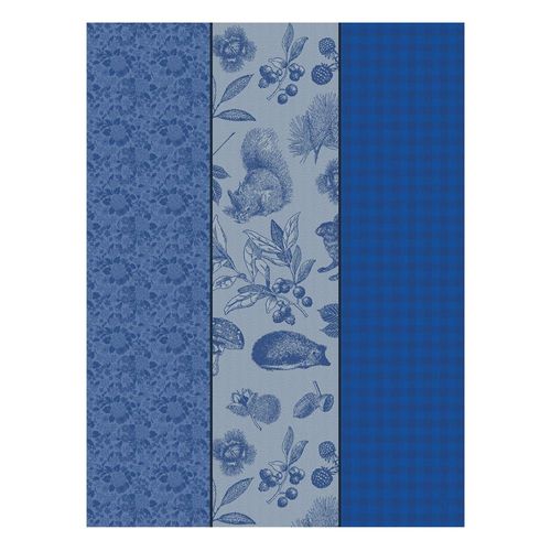 Torchon En Coton Pervenche 60 X 80