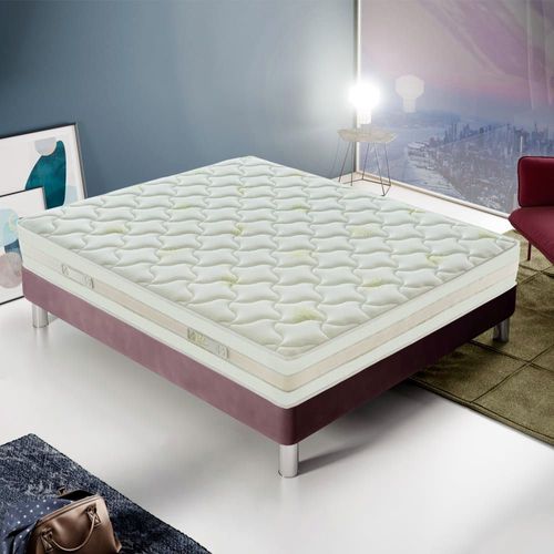 Matelas mémoire de forme, housse amovible, 120x190 épaisseur 25 cm