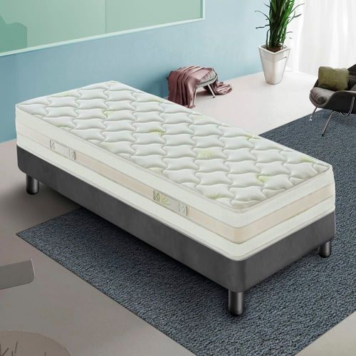 Matelas mémoire de forme 80x190 housse amovible, épaisseur 25 cm
