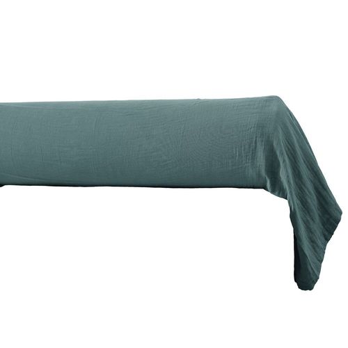 Taie De Traversin Gaze De Coton Unie 85x185 Cm