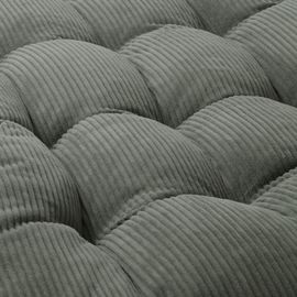 Matelas futon 140x190 cm gris foncé