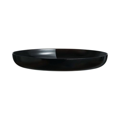 Assiette À Mezzé Creuse Noire 29 Cm