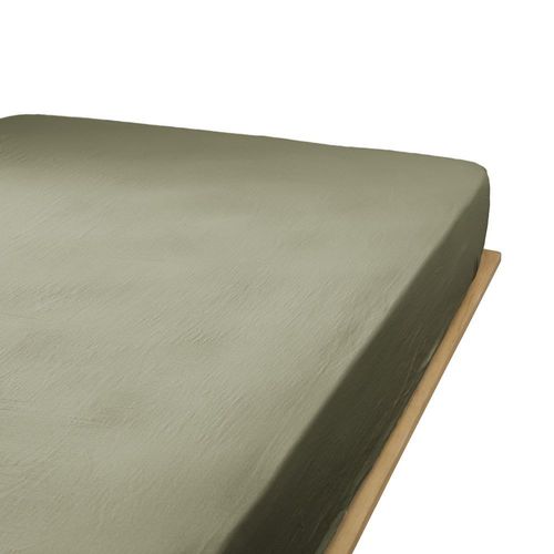 Drap Housse Gaze De Coton Uni 180x200 Cm