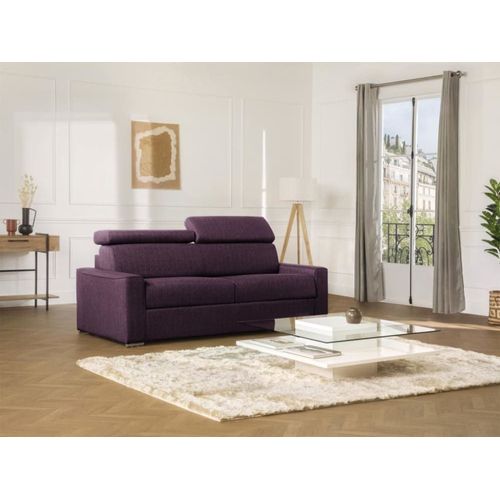 Canapé Convertible 4 Places Violet