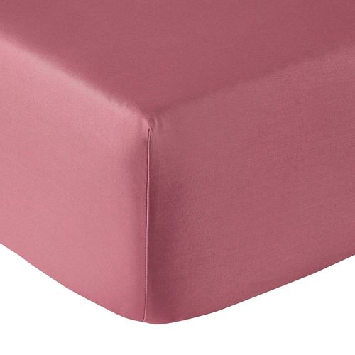 Drap Housse Coton Rose Des Sables 140x190 Cm