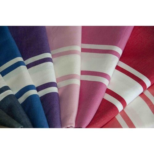 Fouta Coton Rose Pâle 100x200