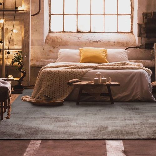 Tapis Aspect Velours Taupe 190x290