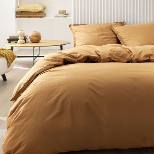 Drap Housse En Coton Ambre 160x200 Made In France