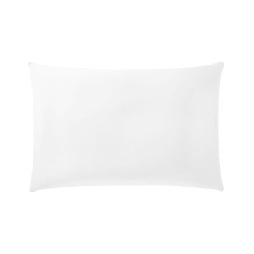Taie D'oreiller Sans Volant Coton Blanc 40x60 Cm