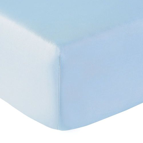 Drap Housse Coton Azur 160x200 Cm