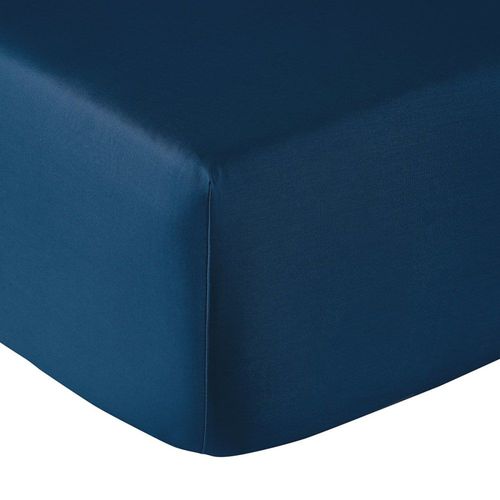 Drap Housse Coton Encre 90x190 Cm