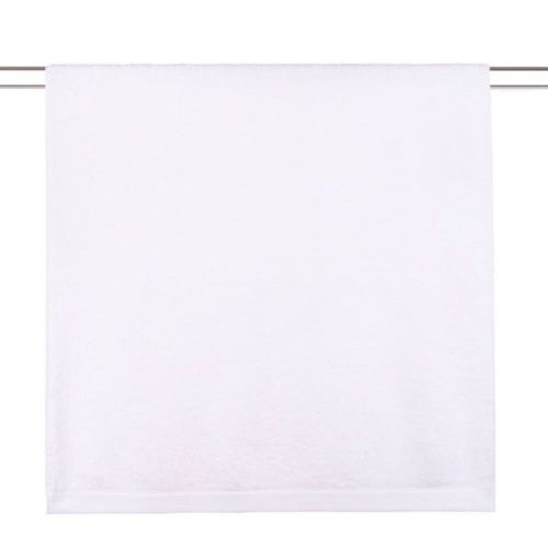 Serviette De Bain 500gr/M2 En Coton Blanc 100x150