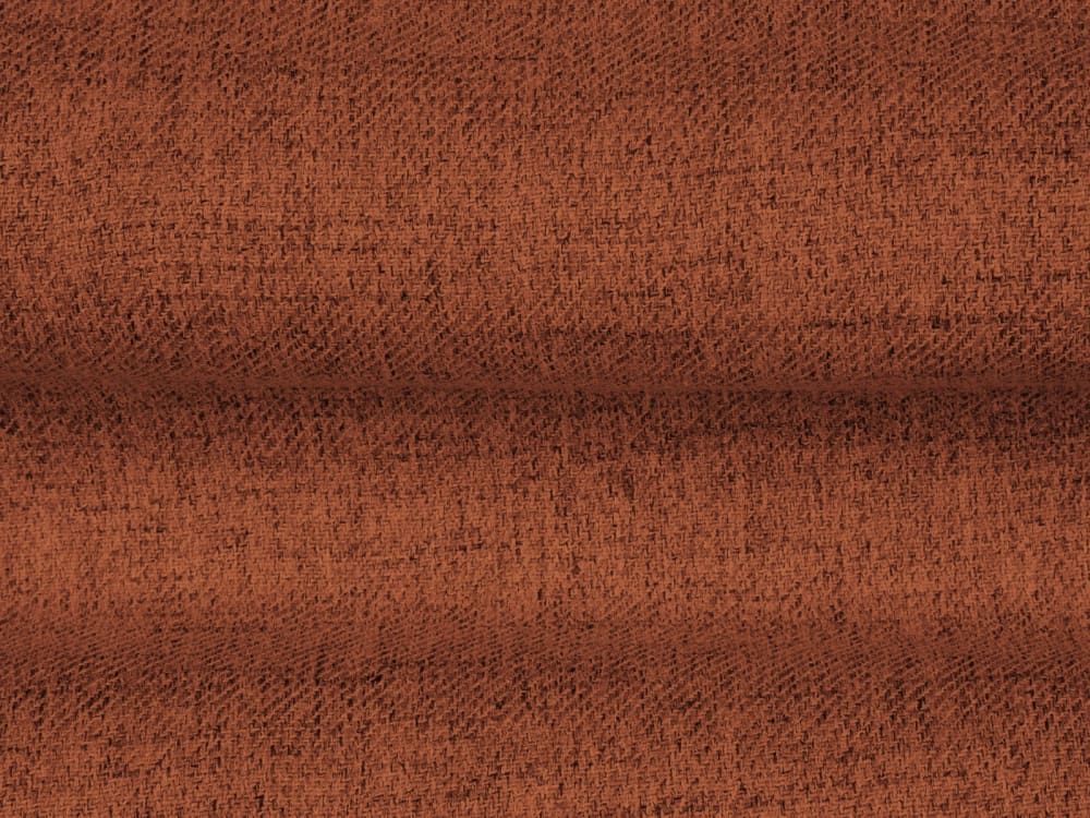 Canapé D'angle Gauche 5 Places En Tissu Structurel Brique