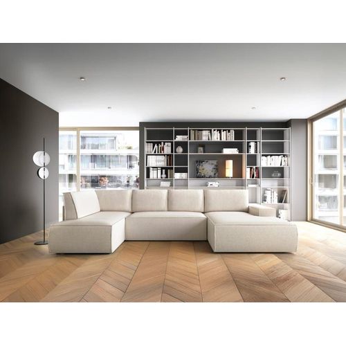 Canapé D'angle 8 Places Beige