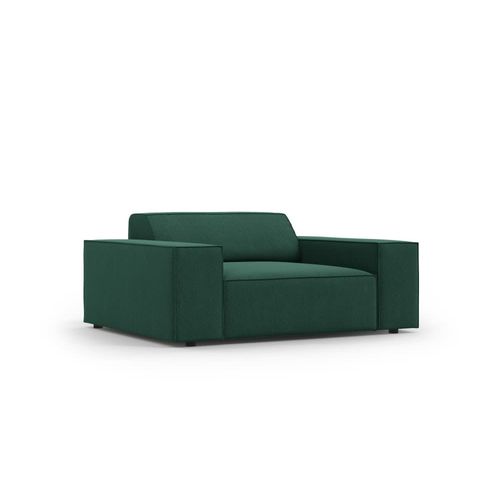 Fauteuil En Tissu Structuré Vert