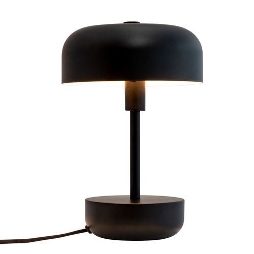 Lampe À Poser En Métal Noir