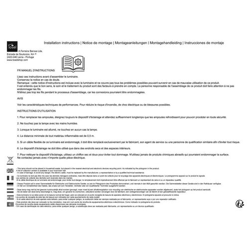 Suspension Métal,Fibre ,Naturel,H90x D25xp25cm