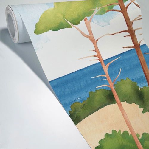 Papier peint panoramique - 7 lés : 336x270cm - Multicolore - 99DECO